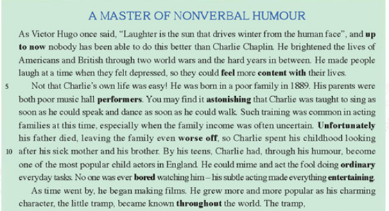 高中英语教师资格面试—《A Master of Nonverbal Humor》教案